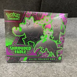 POKEMON Scarlet & Violet Shrouded Fable Elite Trainer Box, Sealed Box is Worn - Image 1