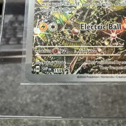 Pokemon TCG Magneton SVP 159 Surging Sparks POKEMON CENTER Promo NM+ - Image 5