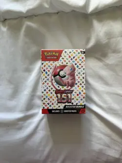 Pokemon TCG 151 Scarlet Violet Booster Bundle 6 New (Sealed) In Hand - Image 1