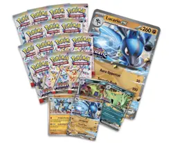 2 PRISMATIC EVOLUTIONS Lucario EX and Tyranitar EX Premium Collection Sam’s Club - Image 3