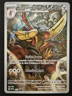 Kingambit SVP130 Black Star Promos Scarlet & Violet Holo Pokemon TCG 2024 NM - Image 1