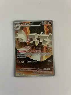2025 Pokemon Mega Evolution Gargancl #147 Near Mint - Image 1