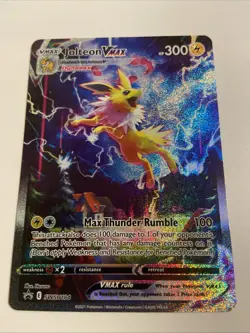Pokemon Jolteon VMAX SWSH184 Sword & Shield Promo Holo NM - Image 1