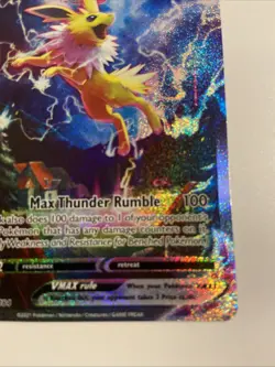 Pokemon Jolteon VMAX SWSH184 Sword & Shield Promo Holo NM - Image 3