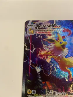 Pokemon Jolteon VMAX SWSH184 Sword & Shield Promo Holo NM - Image 5