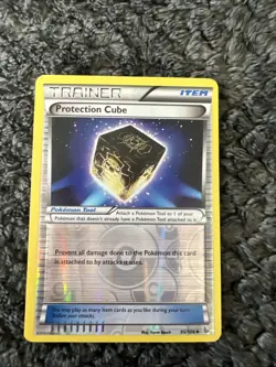 Pokemon - PROTECTION CUBE - 95/106 - Reverse Holo - XY Flashfire - NM/M - Image 1