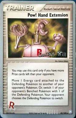 Pokemon Pow! Hand Extension 85/109 2005 World Championship Curran Hill - NM/LP - Image 1