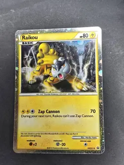 Pokemon Raikou - HGSS Promos #HGSS19 Rare Clean! - Image 1