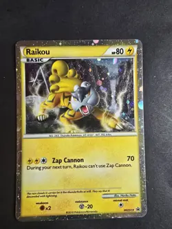 Pokemon Raikou - HGSS Promos #HGSS19 Rare Clean! - Image 4