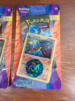 POKEMON XY STEAM SIEGE BLISTER BOOSTER PACK - LUCARIO & FLOETTE *NEW* - Image 4