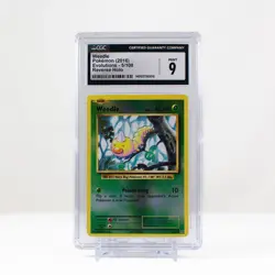 Pokemon Weedle Reverse Holo 5/108 XY Evolutions - CGC 9 - Image 1
