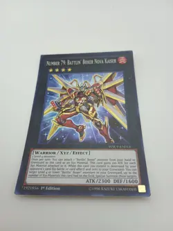 Number 79 Battlin' Boxer Nova Kaiser LD10-EN044 - Yugioh! Yu-Gi-Oh! Super Rare - Image 1