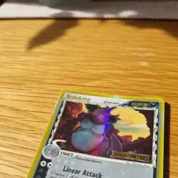 NIDOKING 6/101 POKEMON CARD (EX DRAGON FRONTIERS SET) RARE STAMPED HOLO - Image 4