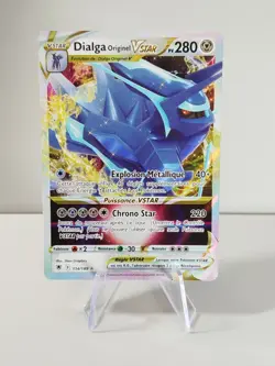 POKEMON FR Card - Dialga Original VStar 114/189 Radiant Stars - Image 1