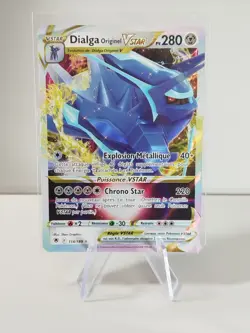 POKEMON FR Card - Dialga Original VStar 114/189 Radiant Stars - Image 3