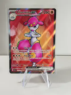 POKEMON FR Card - Charmina Ex 161/142 Full Art Stellar Crown - Image 3