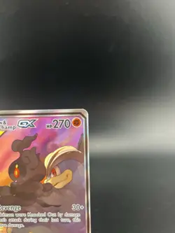 Marshadow & Machamp GX Full Art Holo Card 199/214 Sm-Unbroken Bonds (Mint) - Image 3