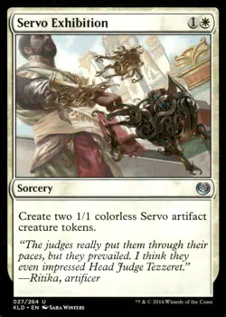 Servo Exhibition 027/264 Kaladesh MTG Magic the Gathering card - Image 1