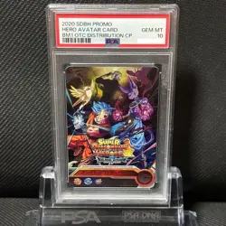PSA10 Hero Avatar Card BM1 OTC Distribution CP SDBH Promo Dragon Ball Card Japan - Image 1
