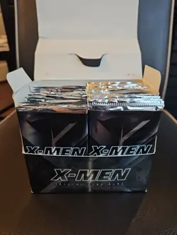 X-Men TCG Booster Box 18 Unopened Packs 18 Opened WOTC 2000 Marvel CCG Card Game - Image 1
