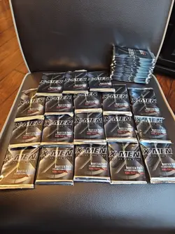 X-Men TCG Booster Box 18 Unopened Packs 18 Opened WOTC 2000 Marvel CCG Card Game - Image 2