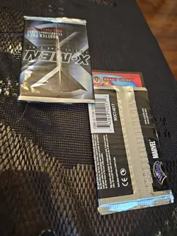 X-Men TCG Booster Box 18 Unopened Packs 18 Opened WOTC 2000 Marvel CCG Card Game - Image 4