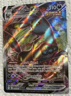 Umbreon VMAX JAPANESE ULTRA RARE FULL ART card 101/184 S8b VMAX Climax 2021 NM - Image 3