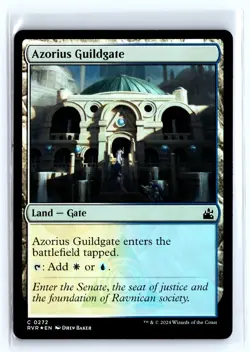FOIL Azorius Guildgate 272 Ravnica Remastered - MTG Magic the Gathering Card - Image 1