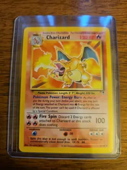 Pokemon TCG Charizard 3/110 Legendary Collection Non-Holo Rare Card 2002 - Image 1