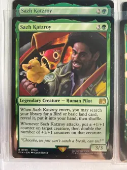 MTG FINAL FANTASY - 4 Traveling Chocobo / Bird Deck Mono Green FIN - Image 3