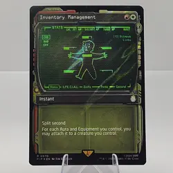 MTG Surge Foil Showcase Inventory Management NM Unplayed Fallout NM 🔥 - Image 1
