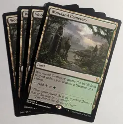Woodland Cemetery x1 Dominaria Magic the Gathering MTG LP/NM - Image 3