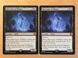 Magic the Gathering MTG 1x Harvester of Misery Outlaws of Thunder Junction LP - Image 1