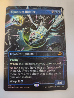 Foil - Quantum Riddler (Borderless) - 305 / NM / English MTG - Image 1