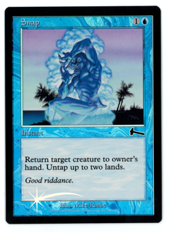 Snap -- MTG (NM Quality FOIL) - Urza's Legacy - See scans!! - Image 1
