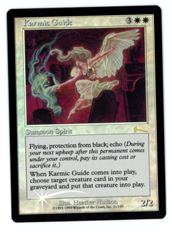 Karmic Guide -- MTG (NM Quality FOIL) - Urza's Legacy - See scans!! - Image 1
