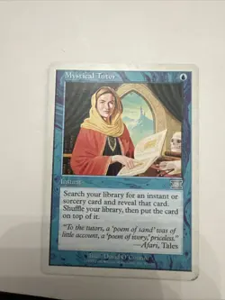 Mystical Tutor Classic Sixth Edition MTG Magic the Gathering Card Lightly Played - Image 1