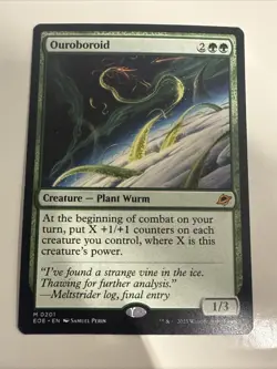 MTG Ouroboroid Edge of Eternities Creature Mythic Regular Card #201 - Image 1