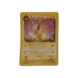 Dark Jolteon 38/82 Team Rocket Regular LP Pokemon non Holo sleep slight bend - Image 4
