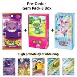 PRE ORDER Pokemon Chinese Horizon 3 Boxs Gem Pack VOL.1&2&3 Booster Box Sealed- - Image 1
