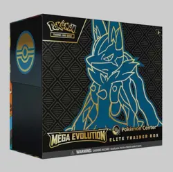 Pokemon Center Mega Evolution Lucario ETB Elite Trainer Box - Image 1