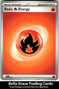Basic Fire Energy #002 Prize Pack Series Cards Pokemon Common - Image 1