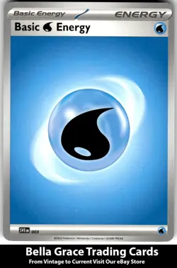 Basic Water Energy #003 Prize Pack Series Cards Pokemon Common - Image 1