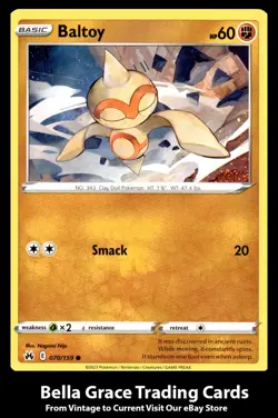 Baltoy #070/159 Crown Zenith Pokemon Common - Image 1