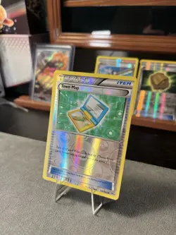 Pokemon Rare - Town Map 150/162 Breakthrough Reverse Holo - NM - $1.00 Shipping! - Image 2