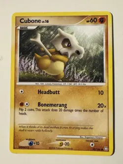 Cubone 90/146 - Legends Awakened - Pokemon - Non Holo 2008 - VLP - Image 1