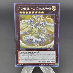 Yugioh Number 46: Dragluon SHSP-EN050 Super Rare 1st Ed NM - Image 1