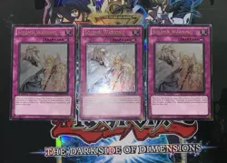 Yugioh Cards - Solemn Warning X3 DREV-EN077 Ultimate Rare 1st Edition - Image 1