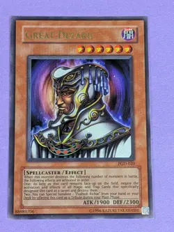 Yugioh Great Dezard PGD-020 - 1st Edition Ultra Rare Holo - Never Played NM/M - Image 2