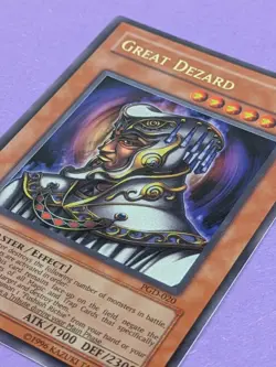 Yugioh Great Dezard PGD-020 - 1st Edition Ultra Rare Holo - Never Played NM/M - Image 4
